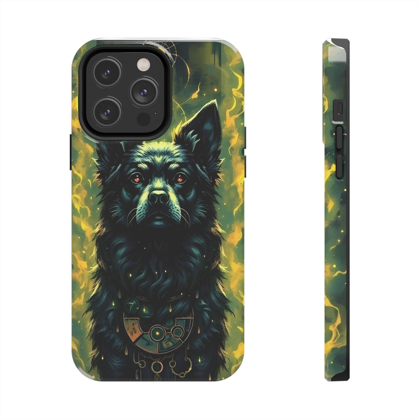 Mystical Dog Tribe Phone Case - Tough and Stylish for Pet Lovers - for iPhone