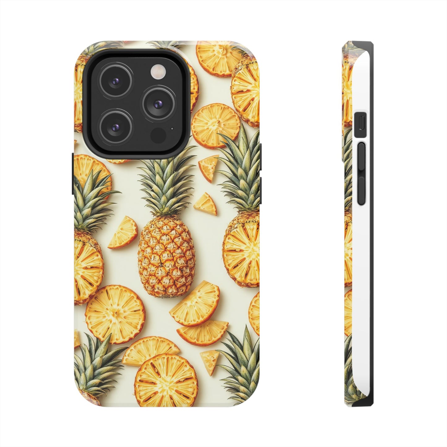 Tropical Pineapple Phone Case - Tough Phone Protector for Summer Vibes