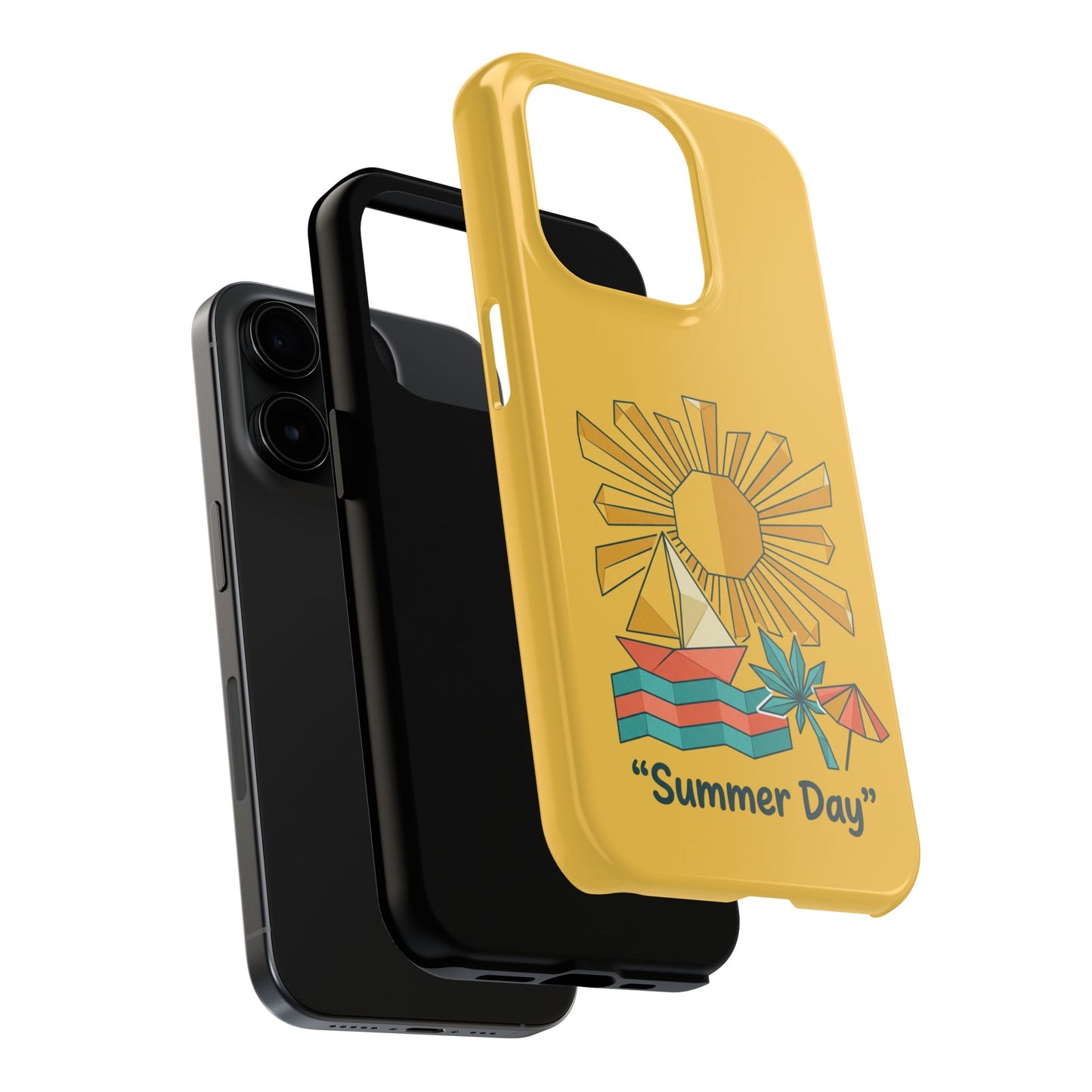Summer Day Origami iPhone Case — Tough Protective Cover