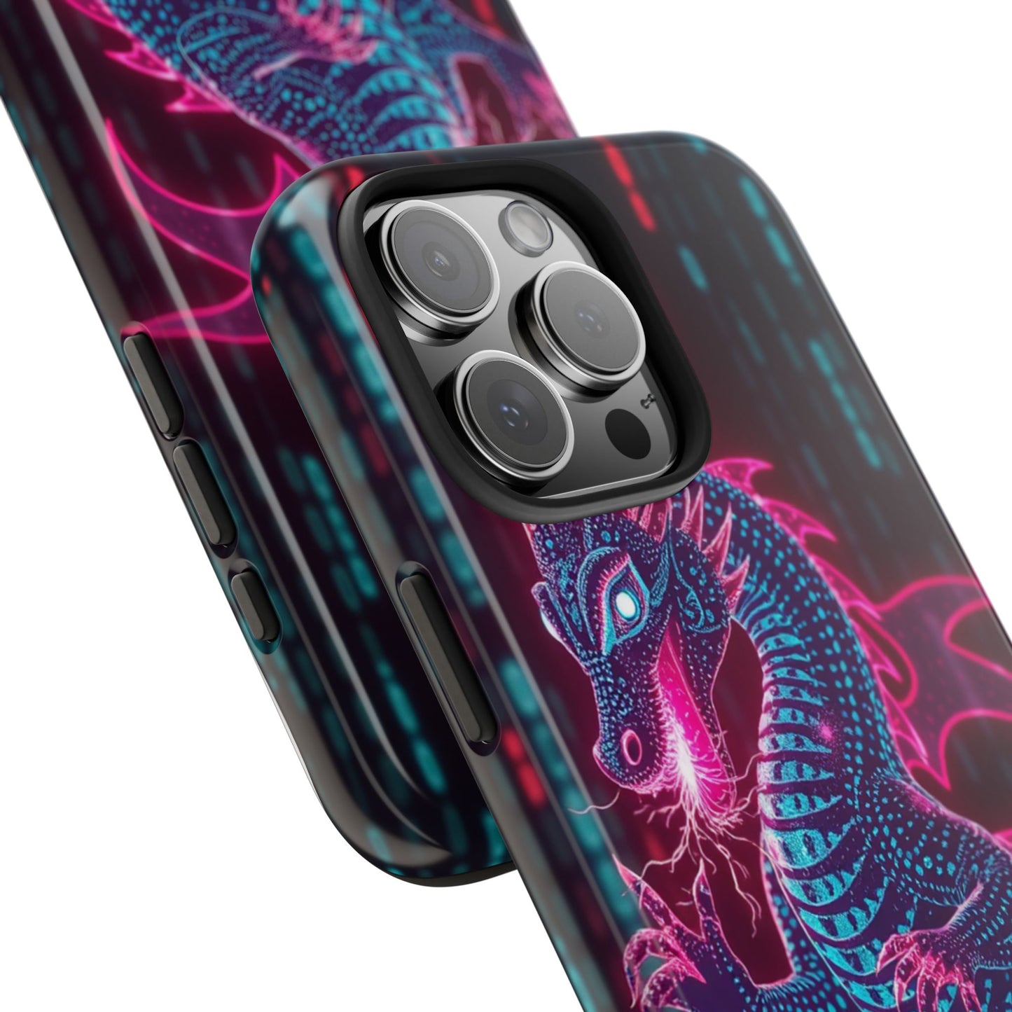 Electrifying Dragon Phone Case - Tough, Stylish Protection for Fantasy Lovers
