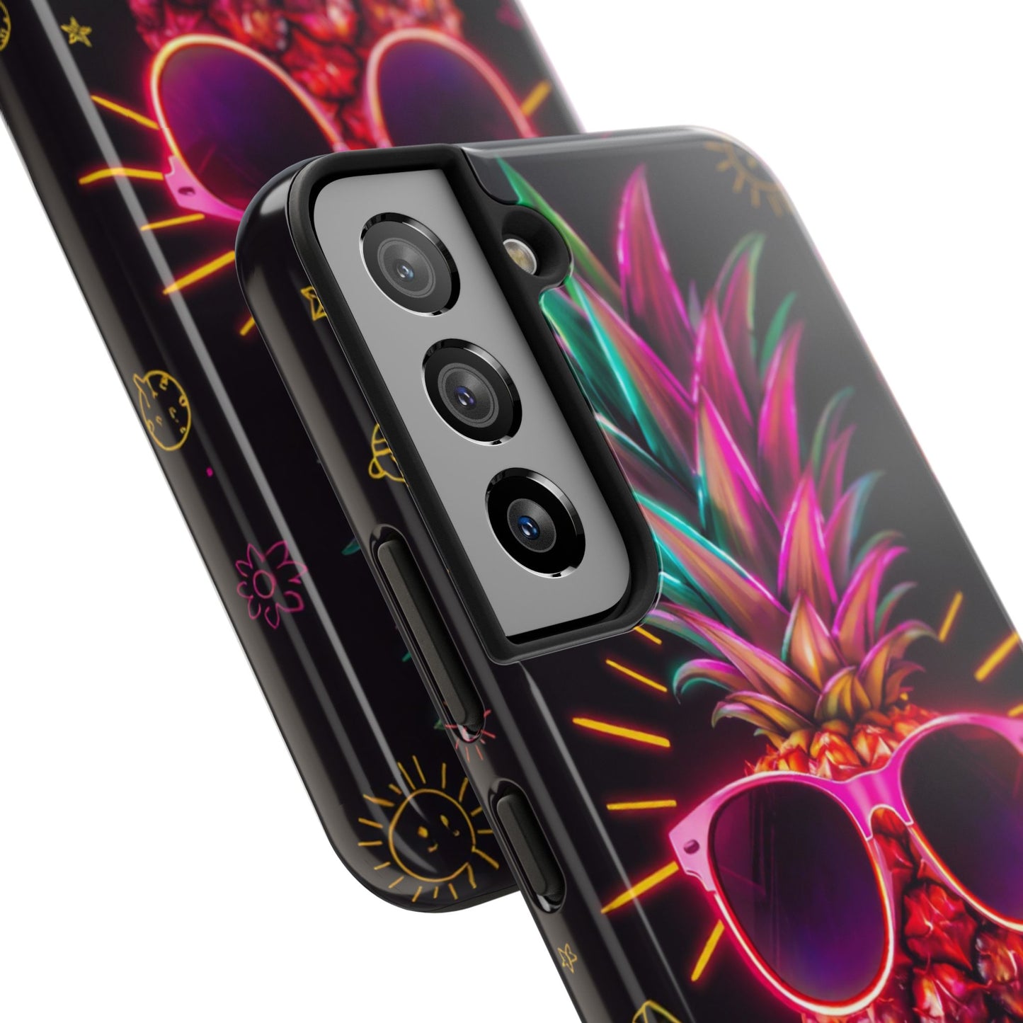 Tough Pineapple Phone Case - Cool, Vibrant Design Perfect for Summer Vibes