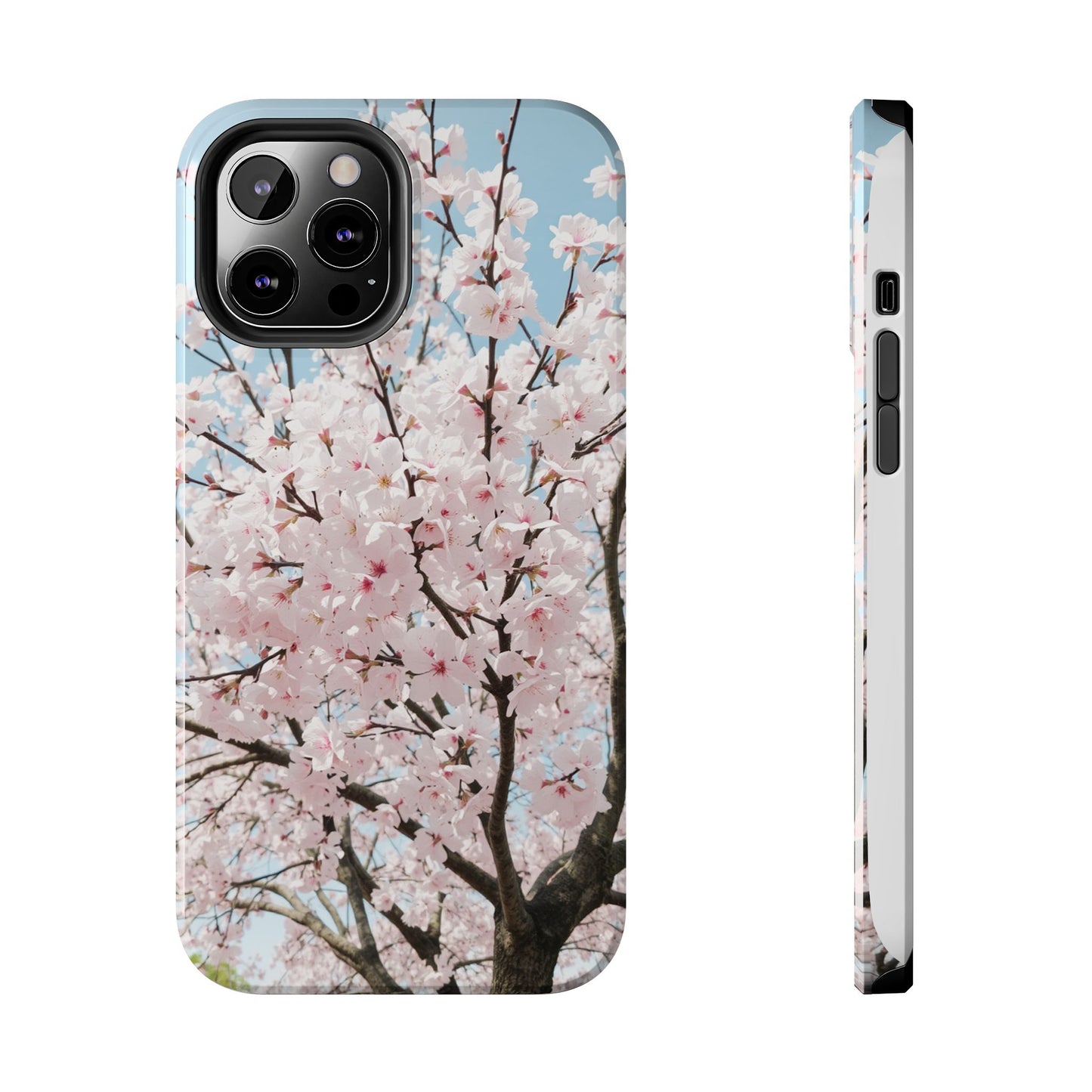 Cherry Blossom Tough Phone Case - Stylish Protection for Spring Lovers