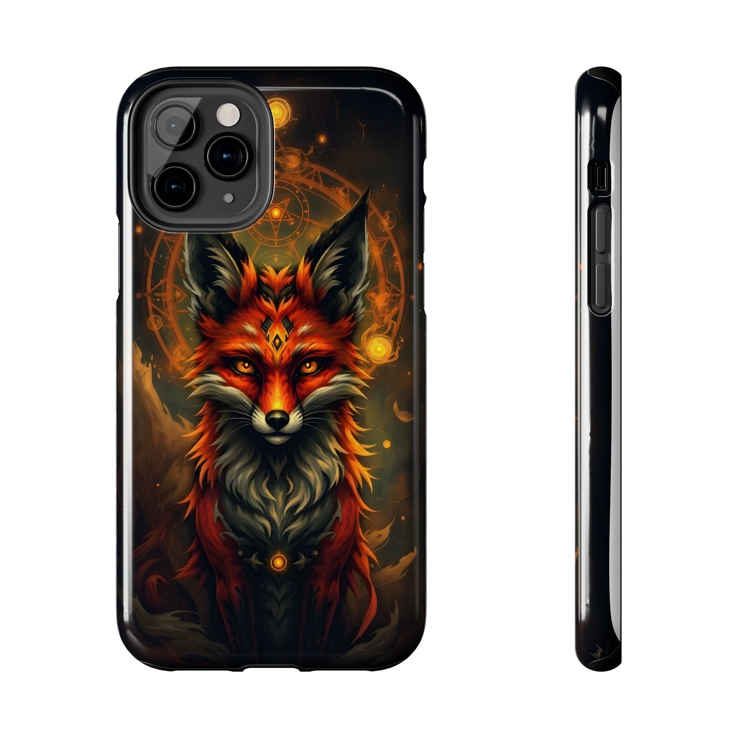 Mystical Fox Tough Phone Case - Durable Protection with Enchanting Design - for iPhone