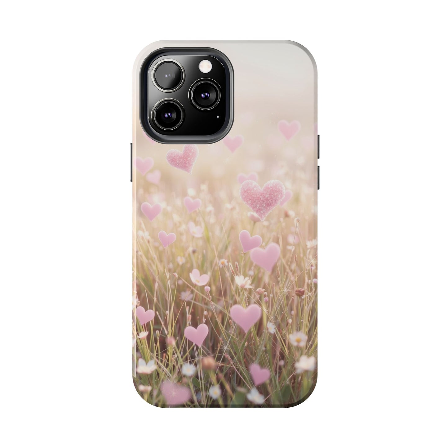 Romantic Hearts Tough Phone Case - Perfect for Lovers and Celebrations