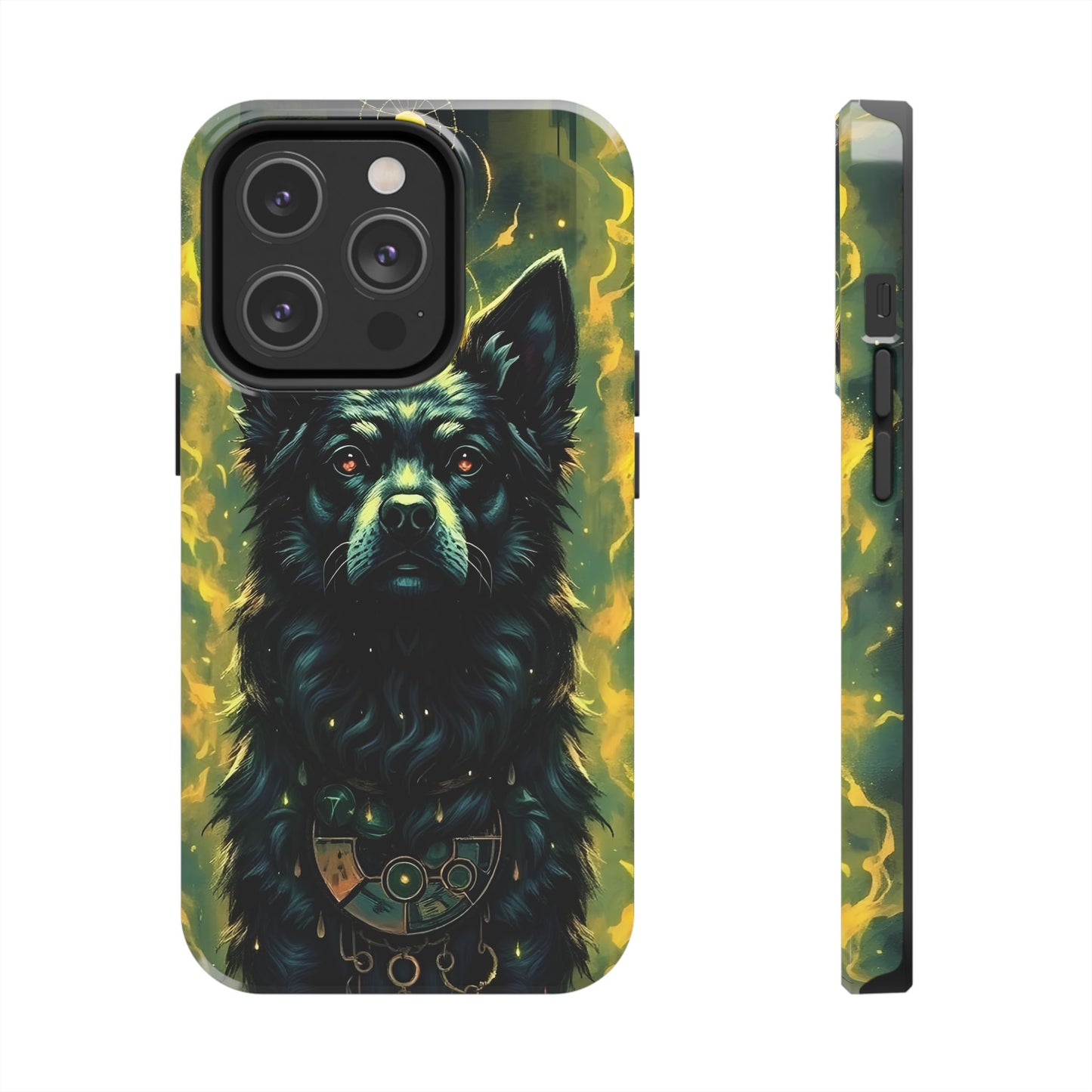 Mystical Dog Tribe Phone Case - Tough and Stylish for Pet Lovers - for iPhone