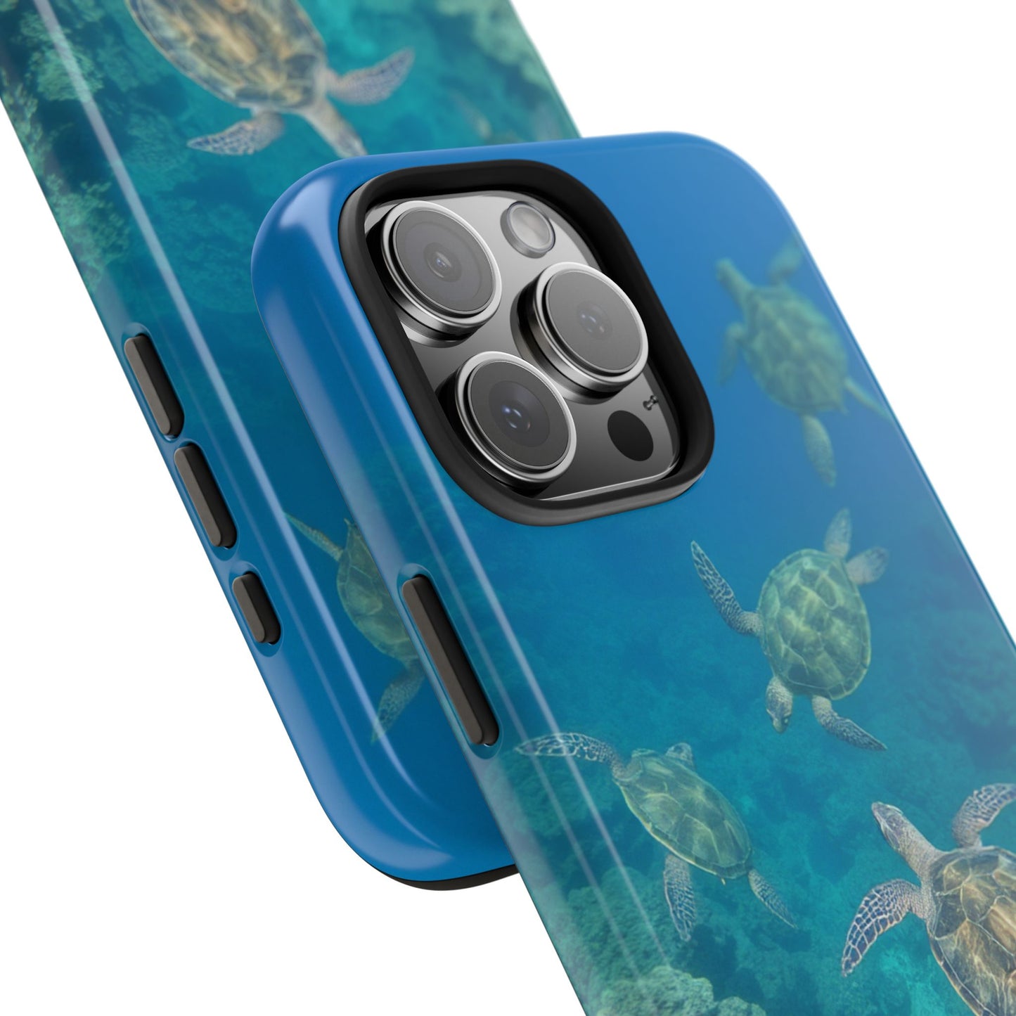 Ocean Turtle Tough Phone Cases - Durable Protection with Marine Art