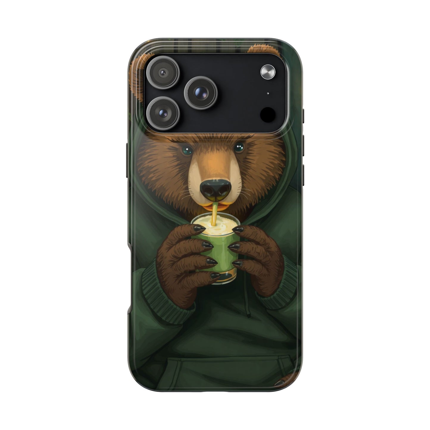 Cute Bear Phone Case – Tough and Stylish Protection for Animal Lovers