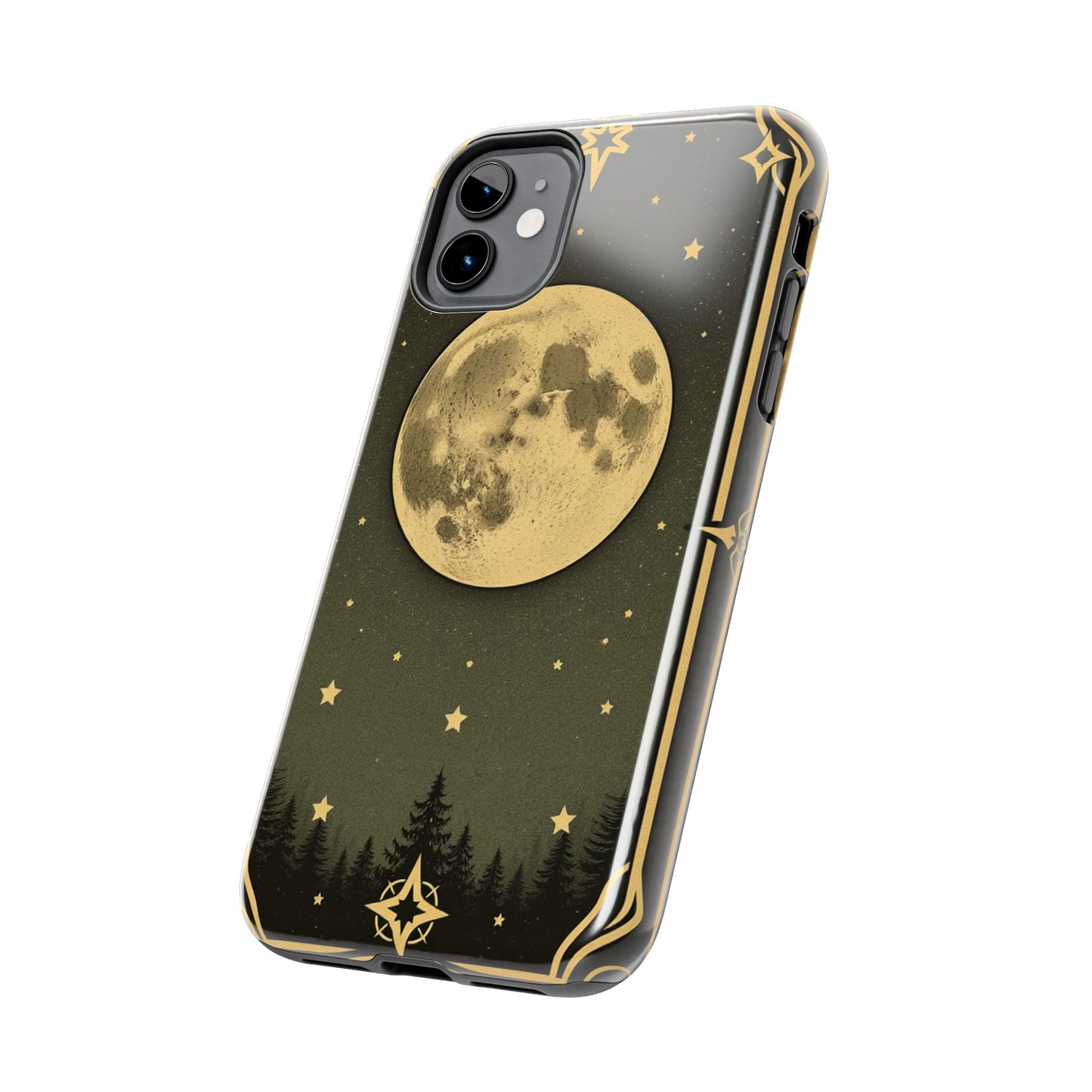 Celestial Moon Phone Case - Tough & Stylish for Star Lovers