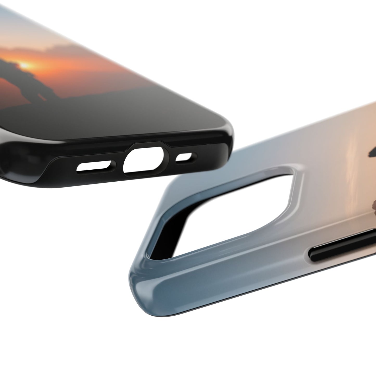 Explorer Adventure Sunset Mountain iPhone Case
