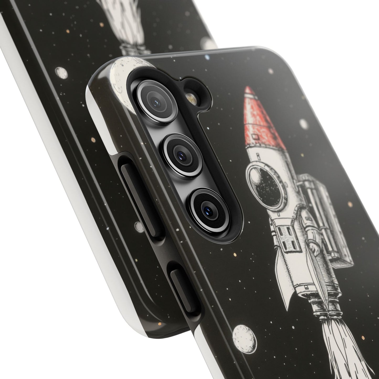 Cool Tough Phone Case for iPhone - Astro-Rocket Bond