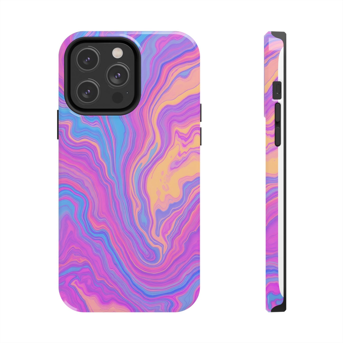 Pop Art Liquid Texture Marble Phone Case - Tough & Stylish Design - for iPhone