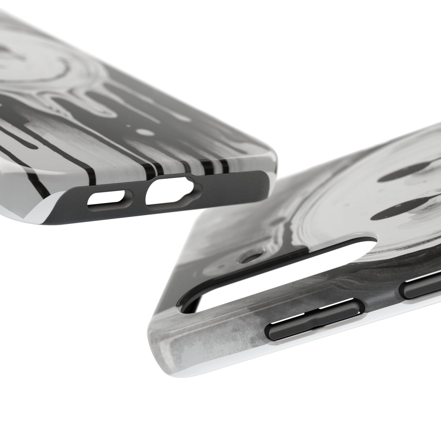 Dripping Smiley Tough Phone Case - Stylish & Durable Protection