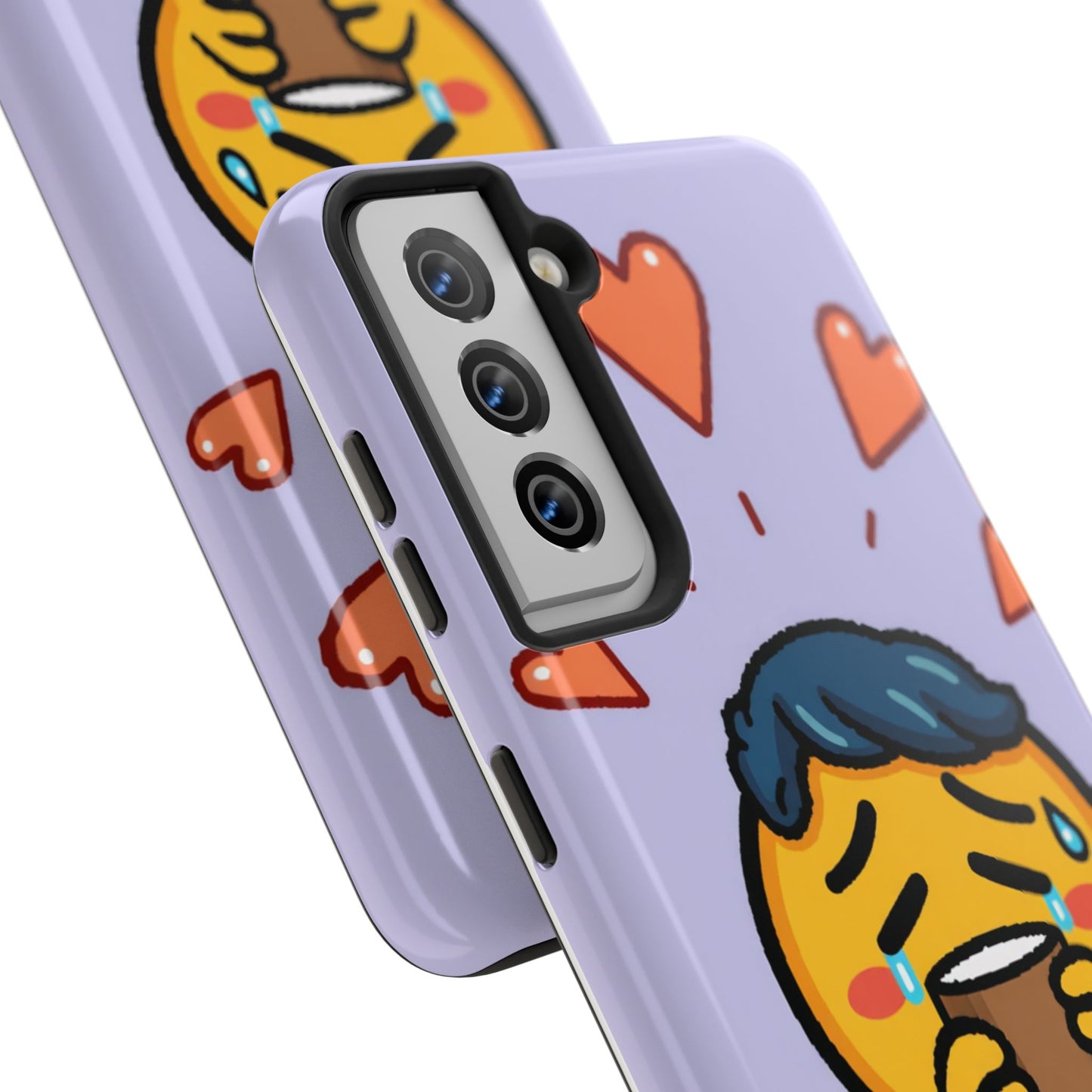 Cute Tough Phone Case - 'Not Today' Emoji Design