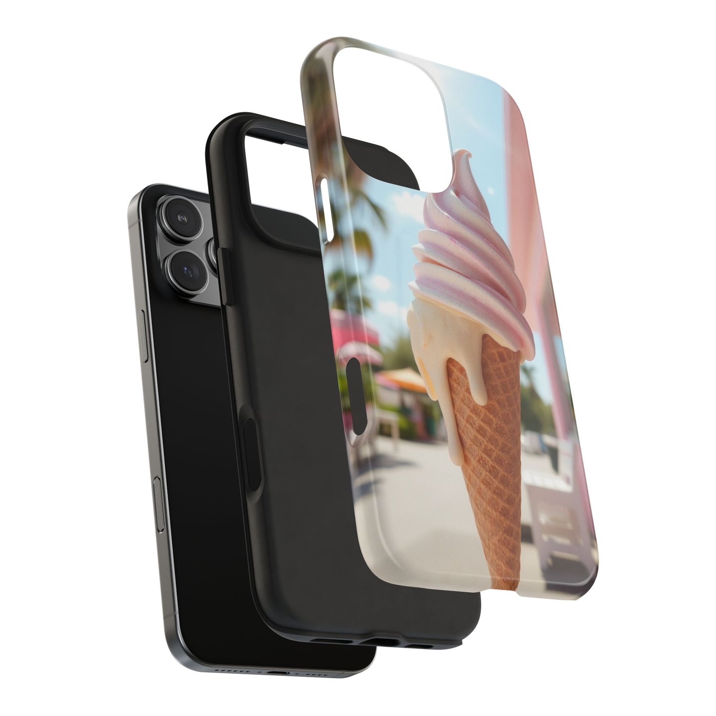 Ice Cream Cone Phone Case – Tough and Stylish Protection