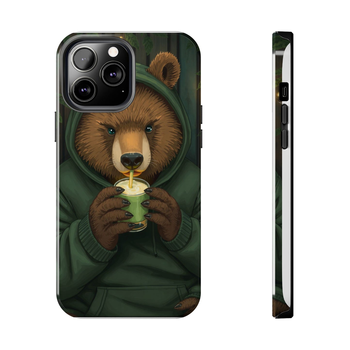 Cute Bear Phone Case – Tough and Stylish Protection for Animal Lovers