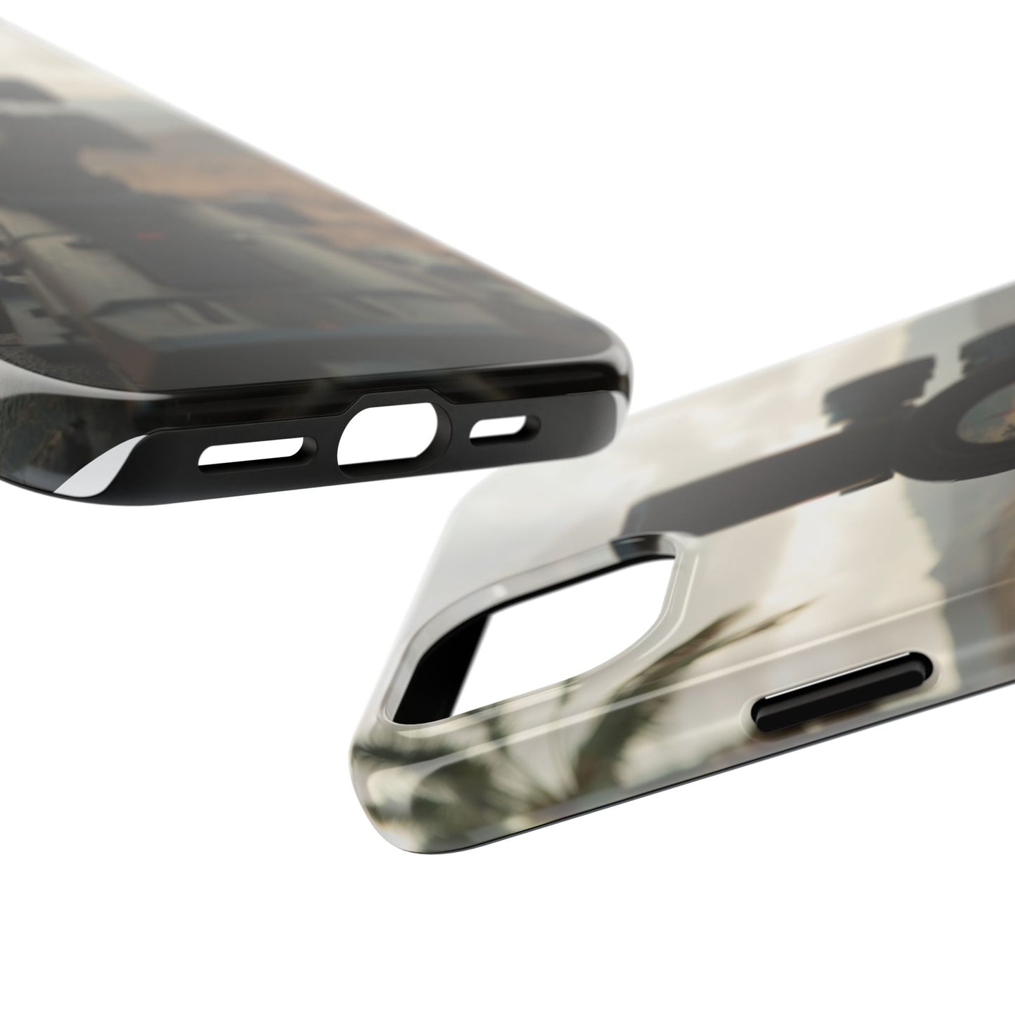Tough Phone Case with Sniper Scope Design - Durable & Stylish Protection for Outdoors Enthusiasts