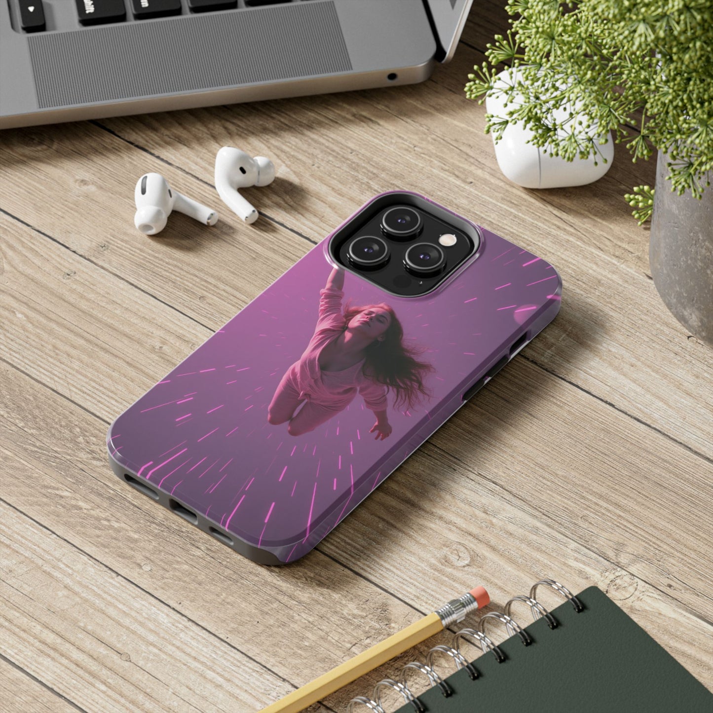 Inspirational Tough Phone Case - Cosmic Dreamer Design