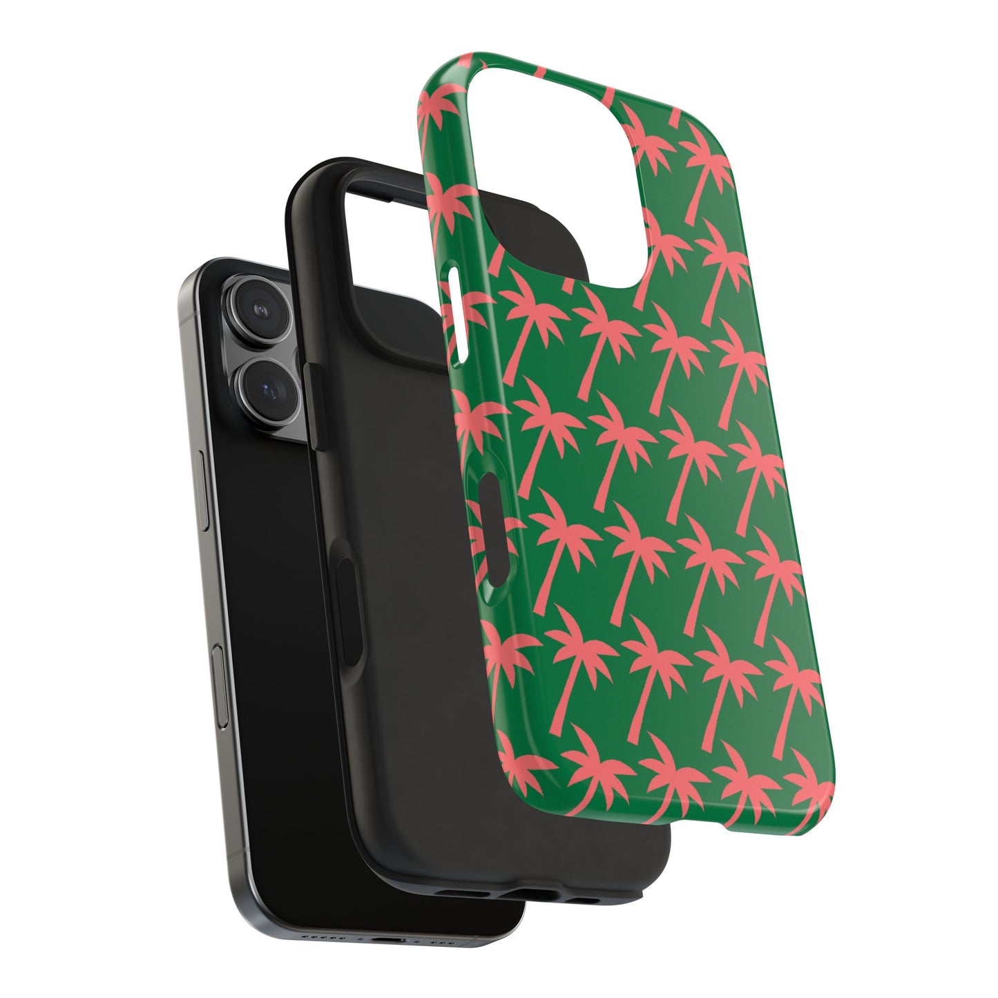 Tropical Palm Pattern for Beach Lovers - Tough Phone Case - for iPhone
