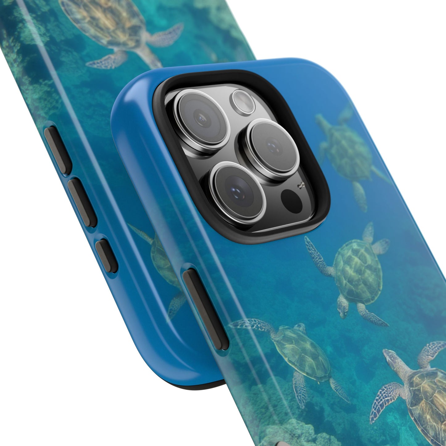 Ocean Turtle Tough Phone Cases - Durable Protection with Marine Art