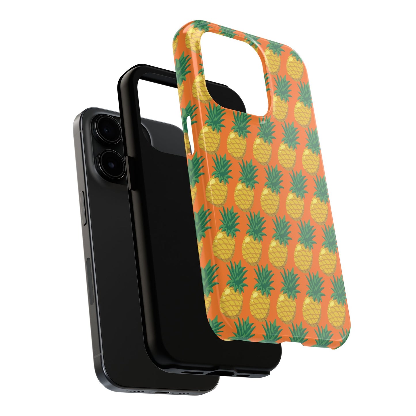 Tough Pineapple Phone Case - Vibrant Tropical Design for Summer Vibes - for iPhone
