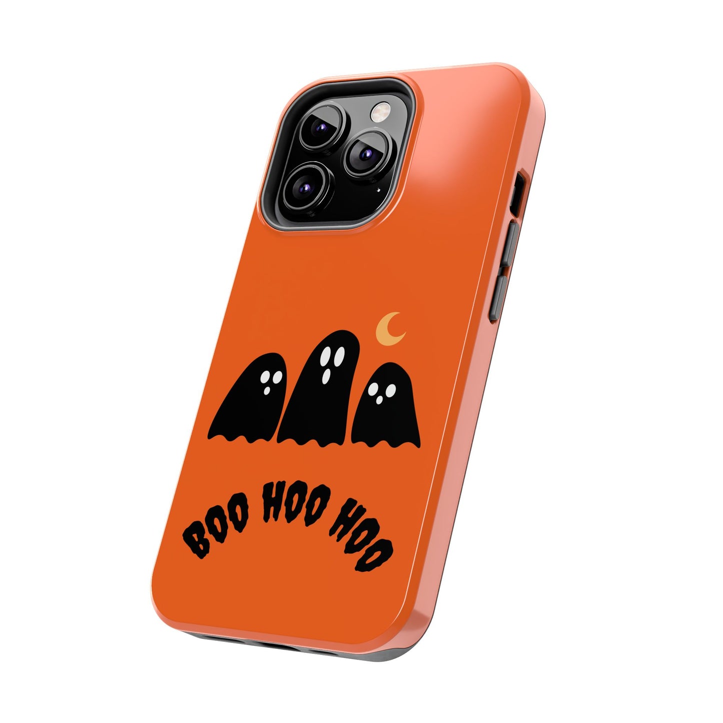 Halloween Ghost Phone Case - Boo Hoo Hoo Design - for iPhone