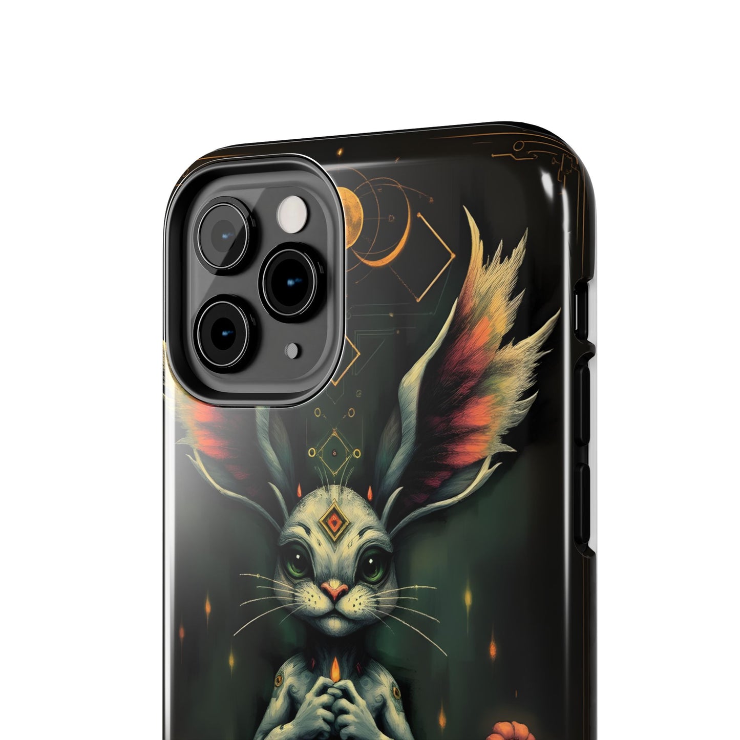 Artistic Rabbit Phone Cases - Unique and Durable Design of Mystical Bunny - for iPhone