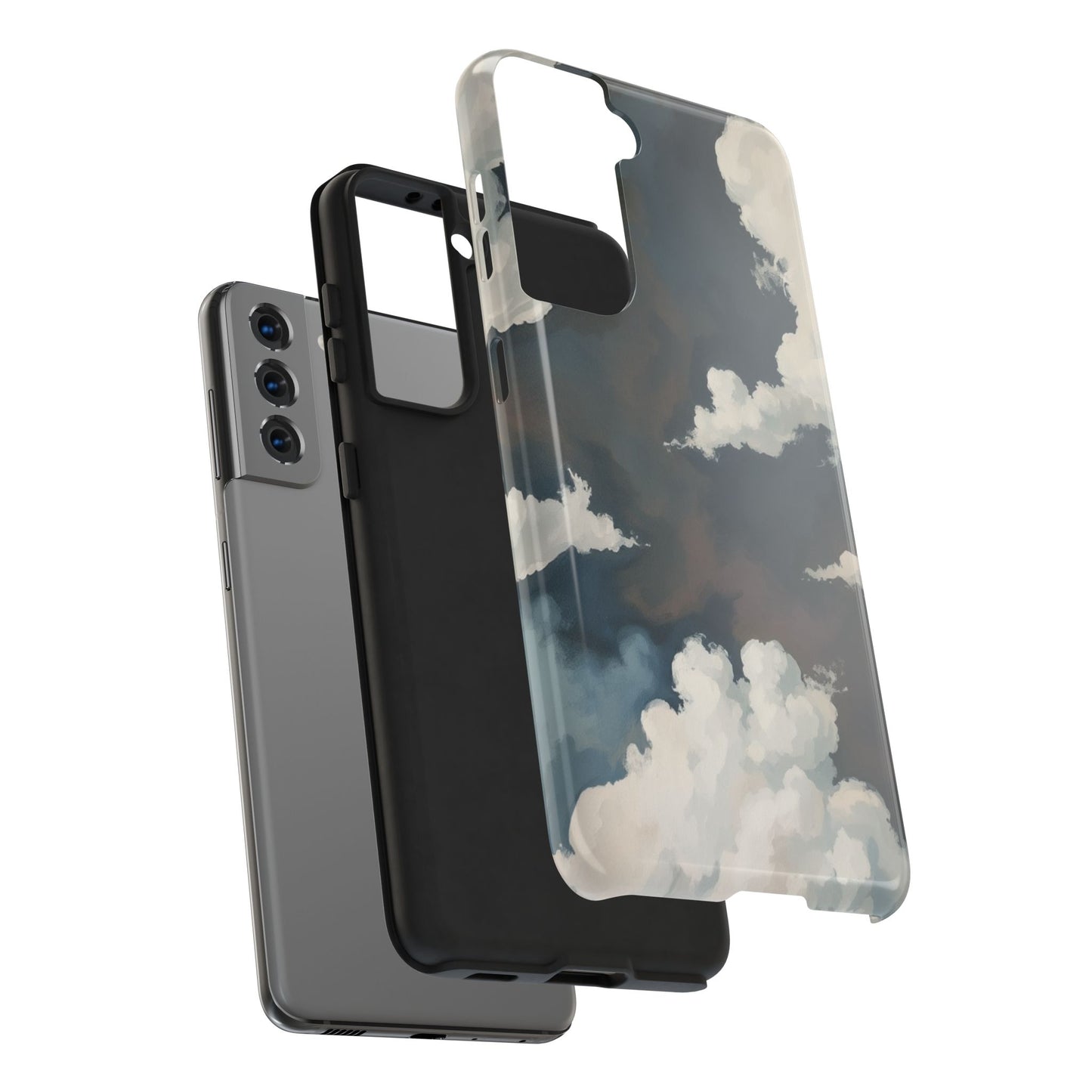Sky Cloud Phone Case, Tough iPhone Cover, Aesthetic Tech Accessories, Gift for Him/Her, Unique Cell Phone Protectors