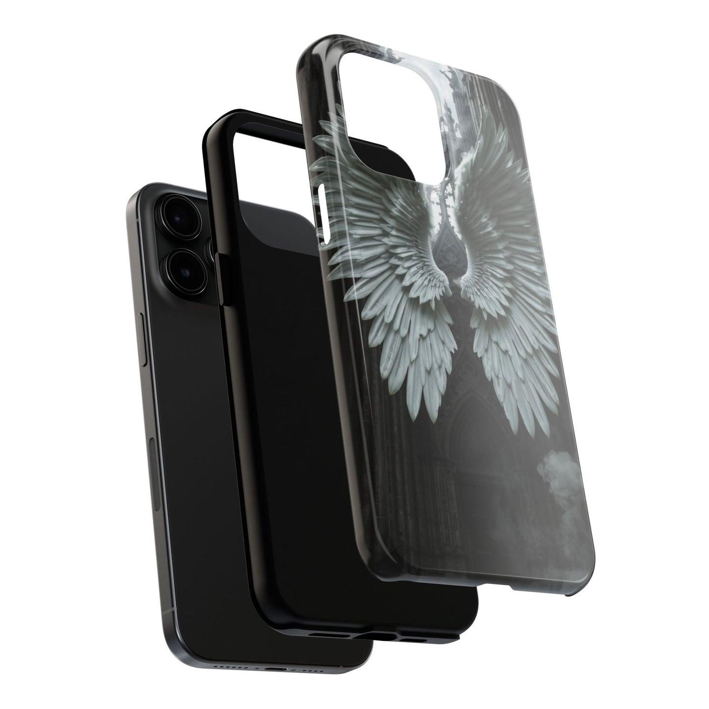Angel Wings Tough Phone Case - Durable & Stylish Protection for Creatives