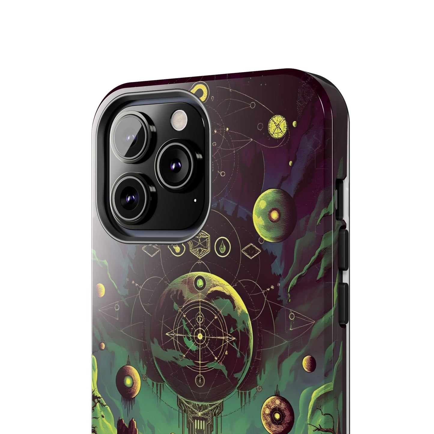 Cosmic Adventure Tough Phone Case - Galaxy Design for Space Enthusiasts - for iPhone