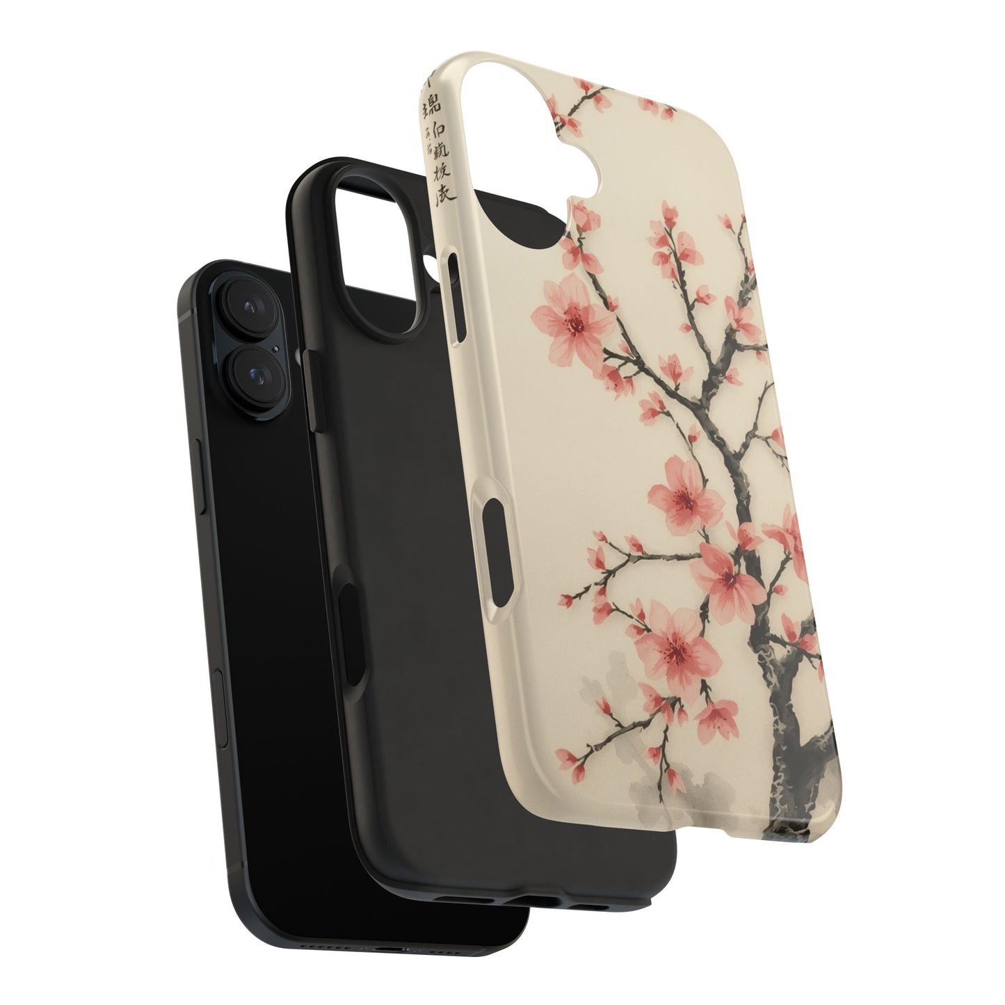 Cherry Blossom Tough Phone Case - Stylish Protection for Nature Lovers