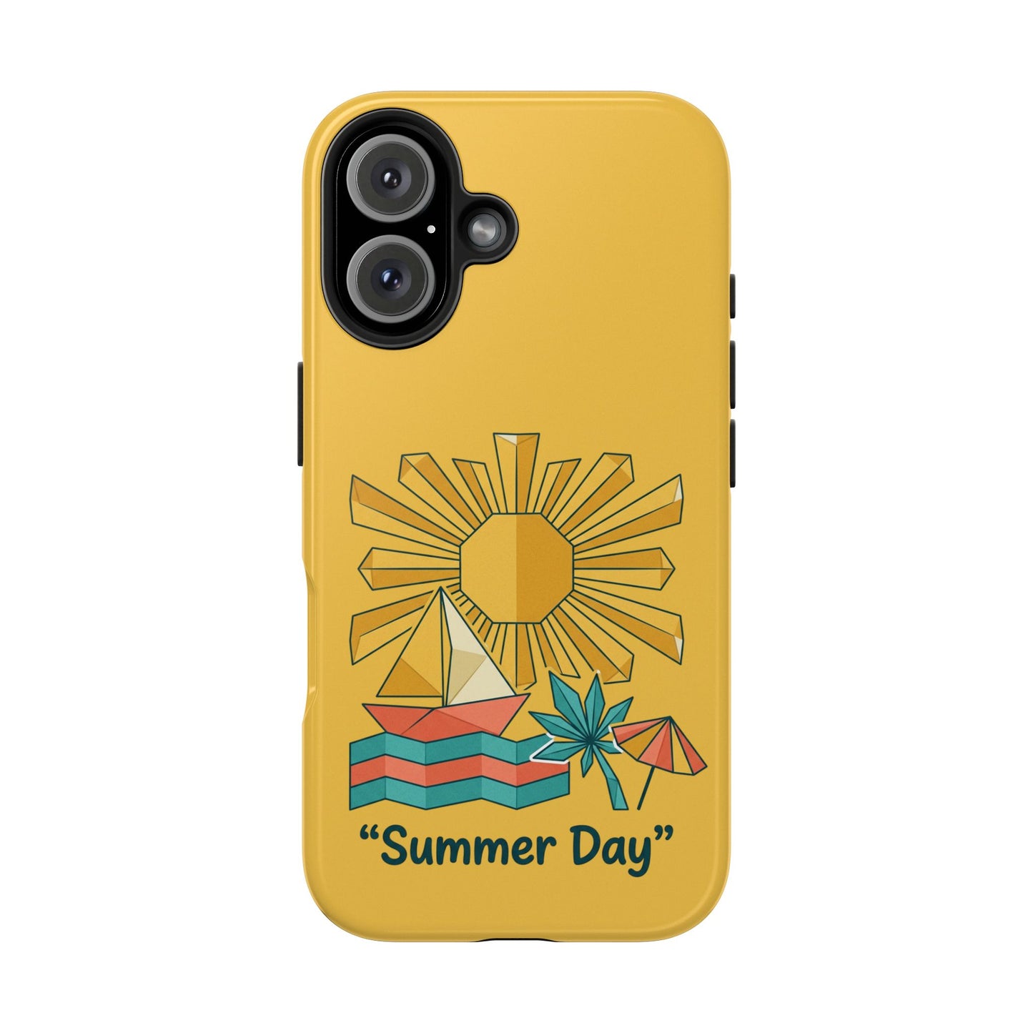 Summer Day Origami iPhone Case — Tough Protective Cover