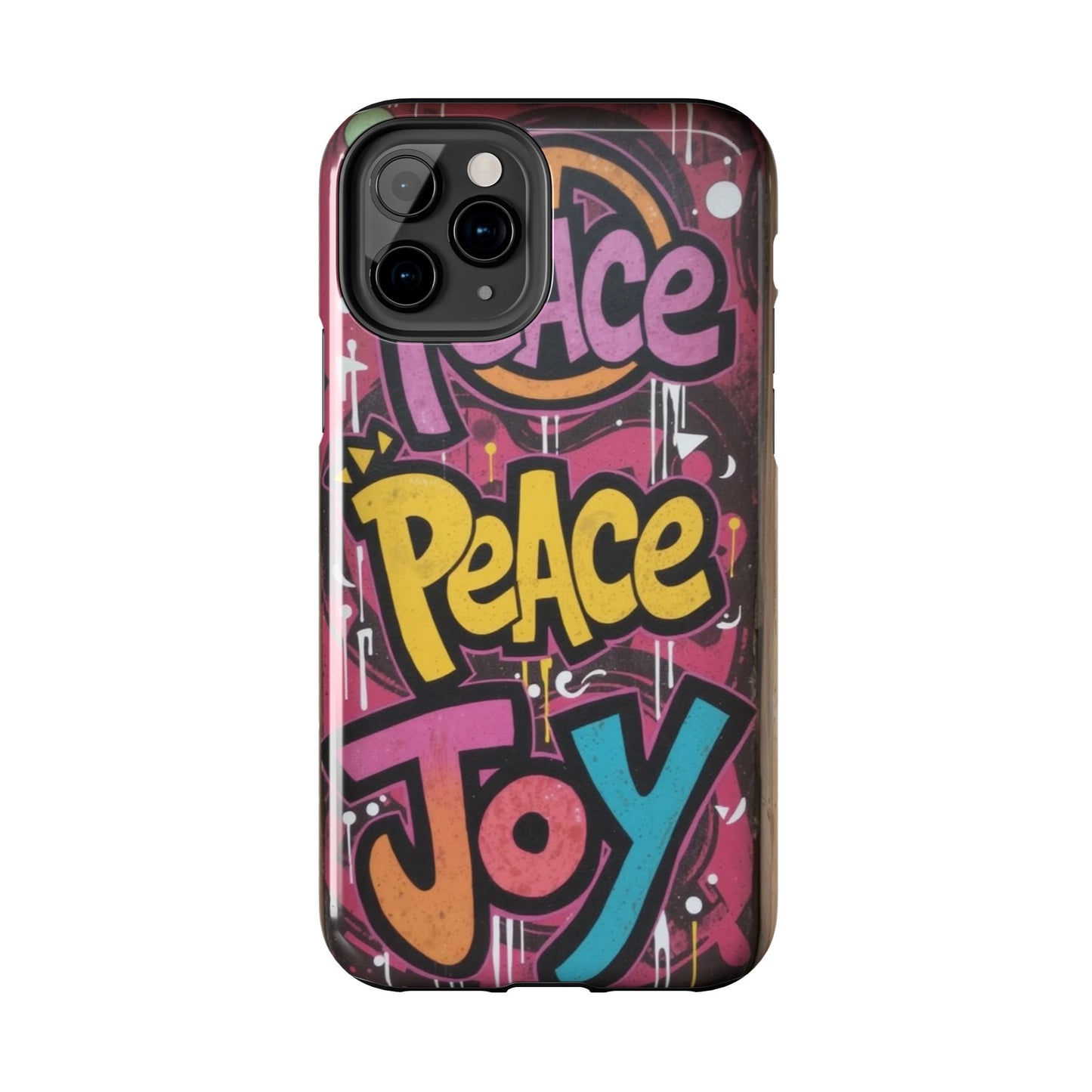 Colorful Peace Joy Tough Phone Case