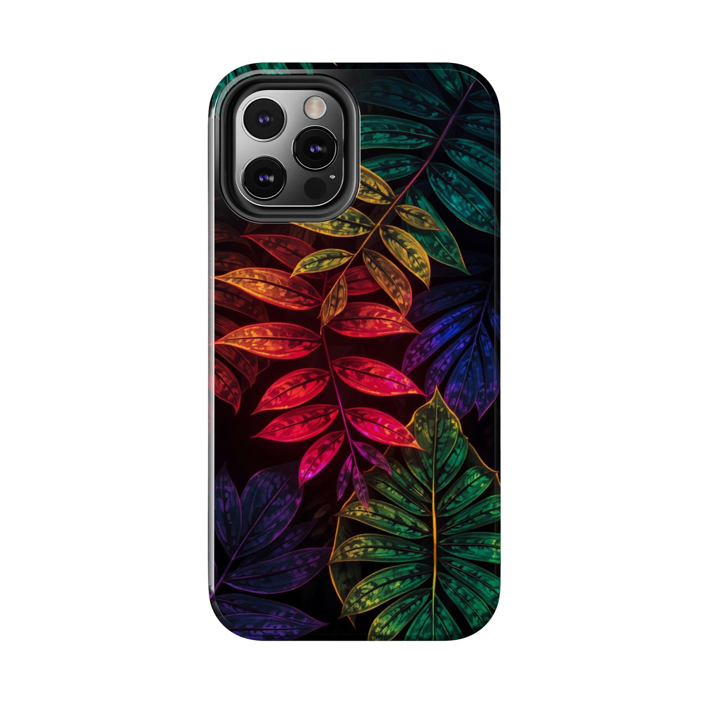Vibrant Tropical Leaf Tough Phone Case