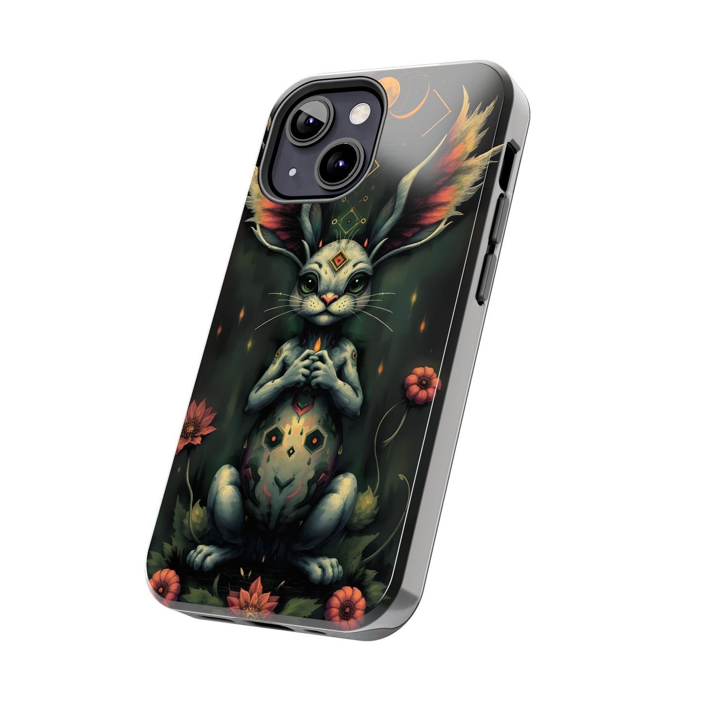 Artistic Rabbit Phone Cases - Unique and Durable Design of Mystical Bunny - for iPhone