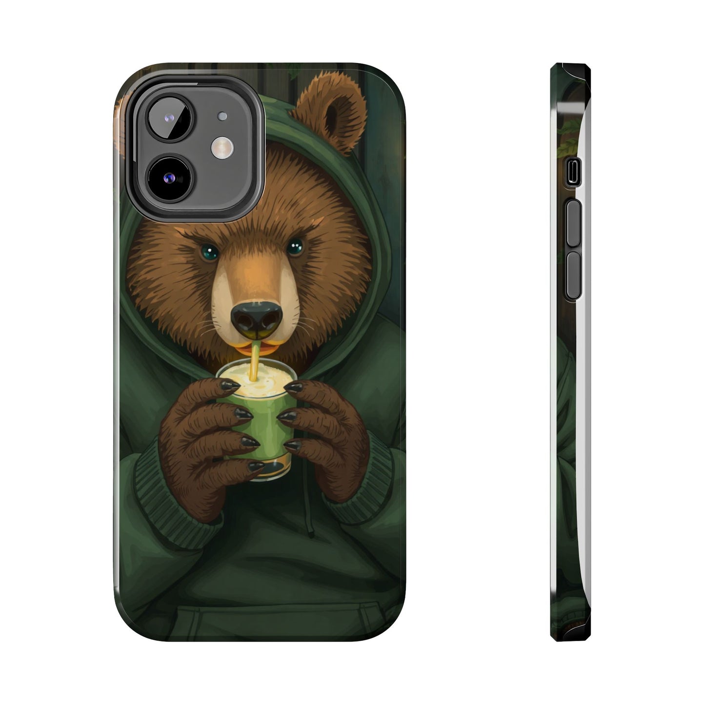 Cute Bear Phone Case – Tough and Stylish Protection for Animal Lovers
