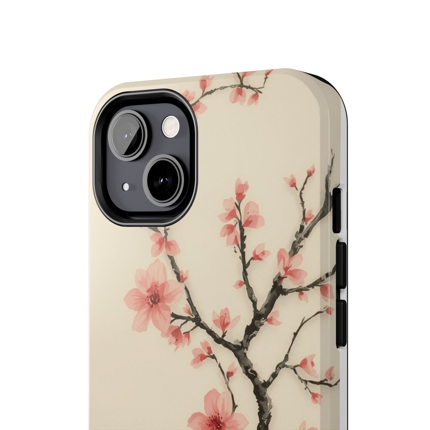 Cherry Blossom Tough Phone Case - Stylish Protection for Nature Lovers