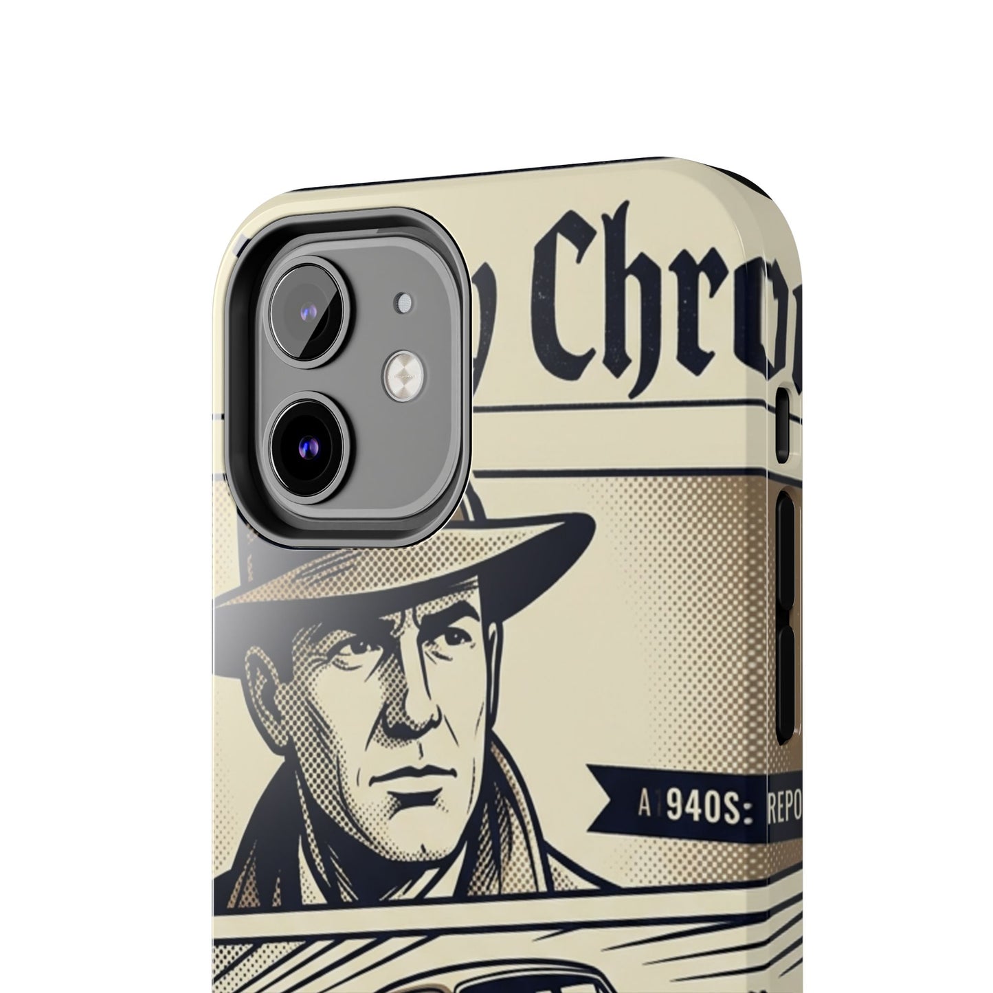 Old Newspaper Tough Phone Case