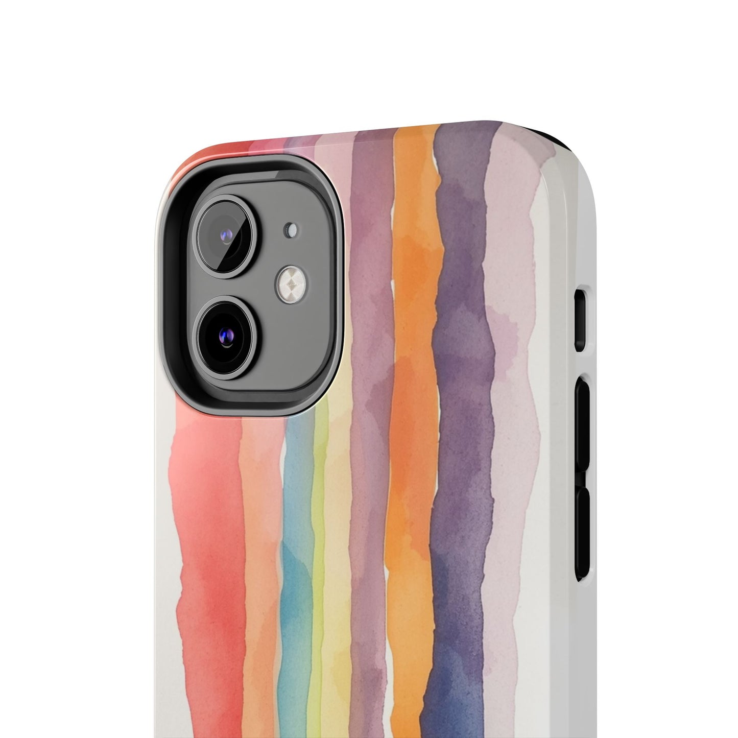 Colorful Watercolor Tough Phone Case - Stylish and Durable Cover for Creative Souls
