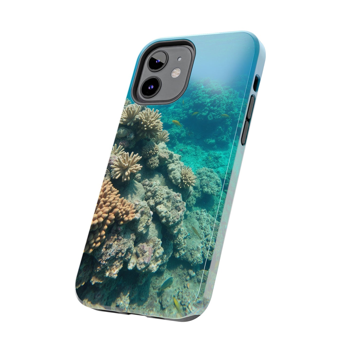 Coral Reef Tough Phone Case - Ocean Vibes Protection for Adventure Lovers