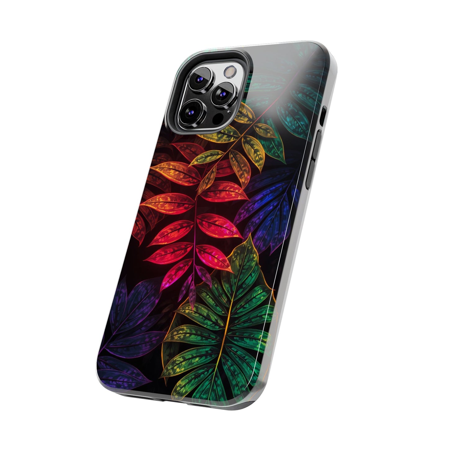 Vibrant Tropical Leaf Tough Phone Case