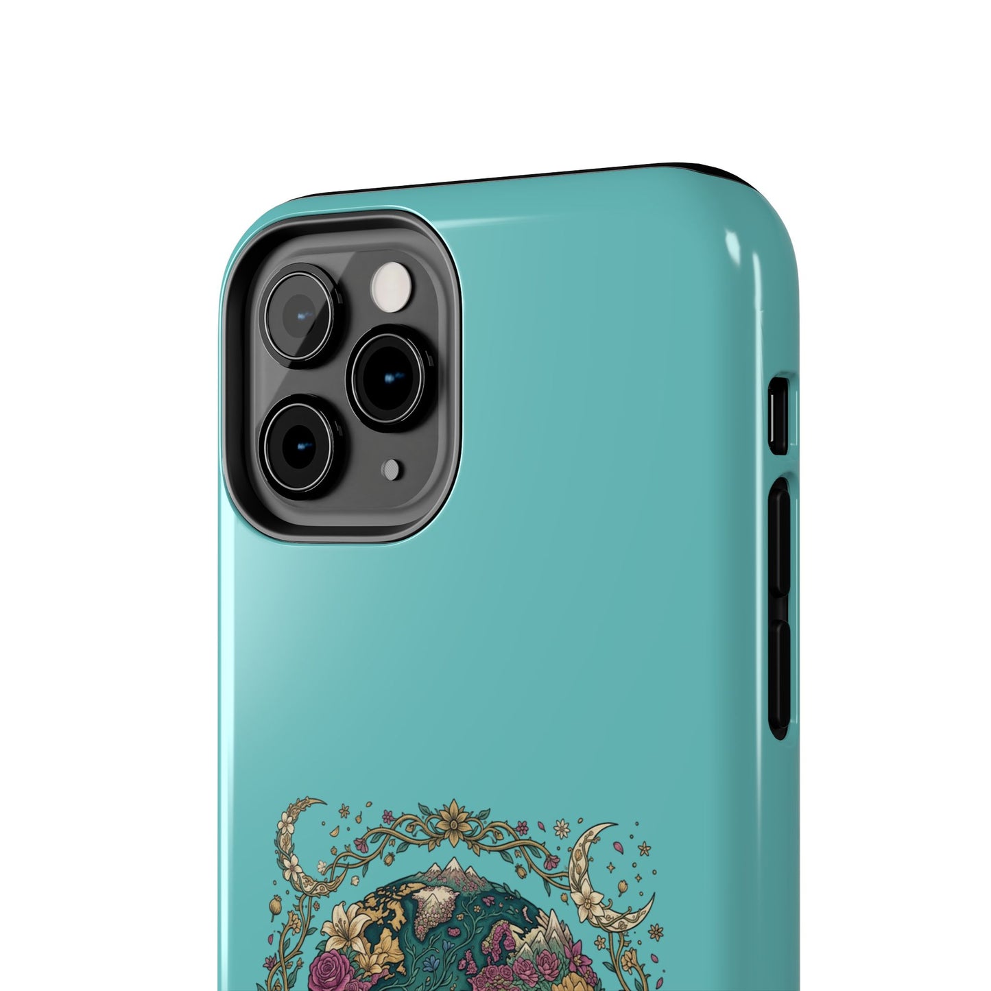 Mystical Floral Planet Phone Case — Tough Protective Phone Case