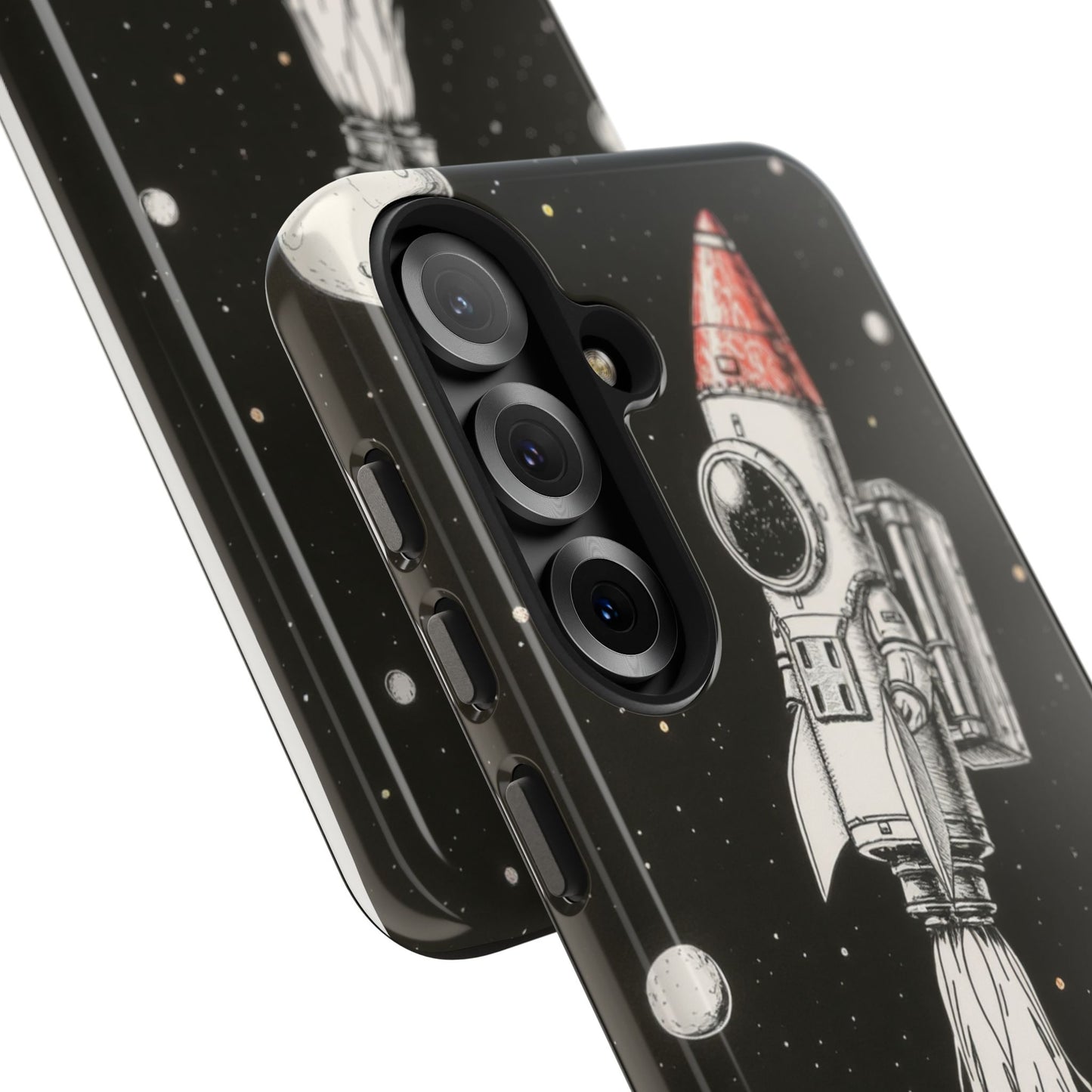 Cool Tough Phone Case for iPhone - Astro-Rocket Bond