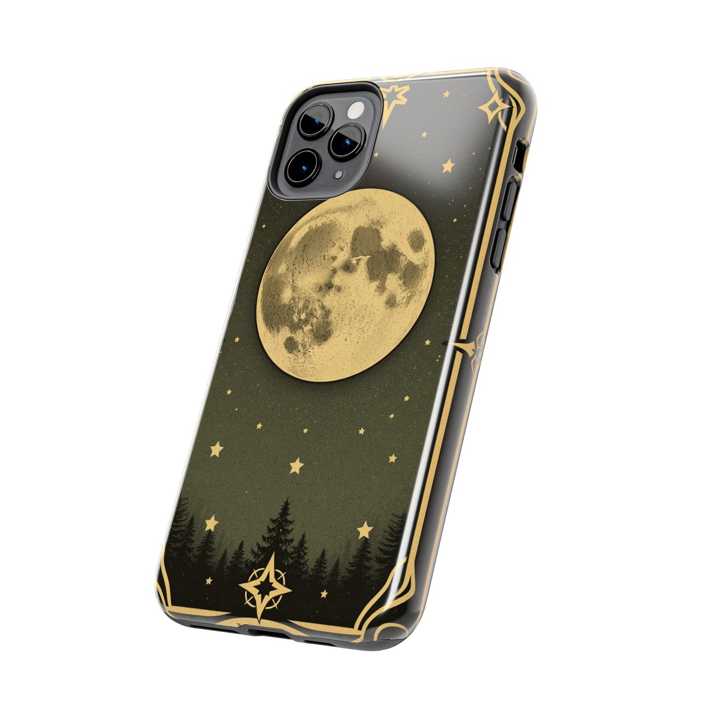 Celestial Moon Phone Case - Tough & Stylish for Star Lovers