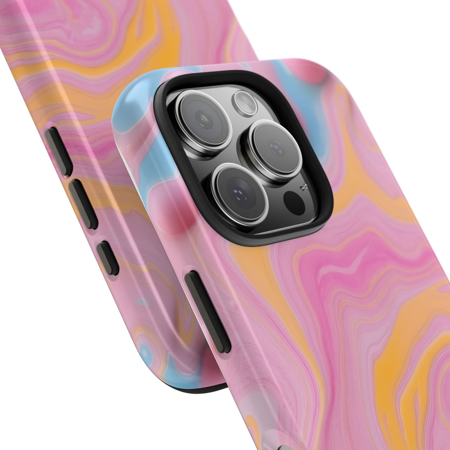 Liquid Candy Abstract Tough Phone Case - Durable Protection with Artistic Design - for iPhone