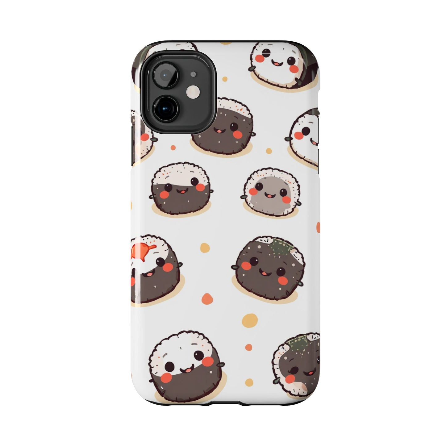 Cute Sushi Tough Phone Case - Kawaii Design for Food Lovers