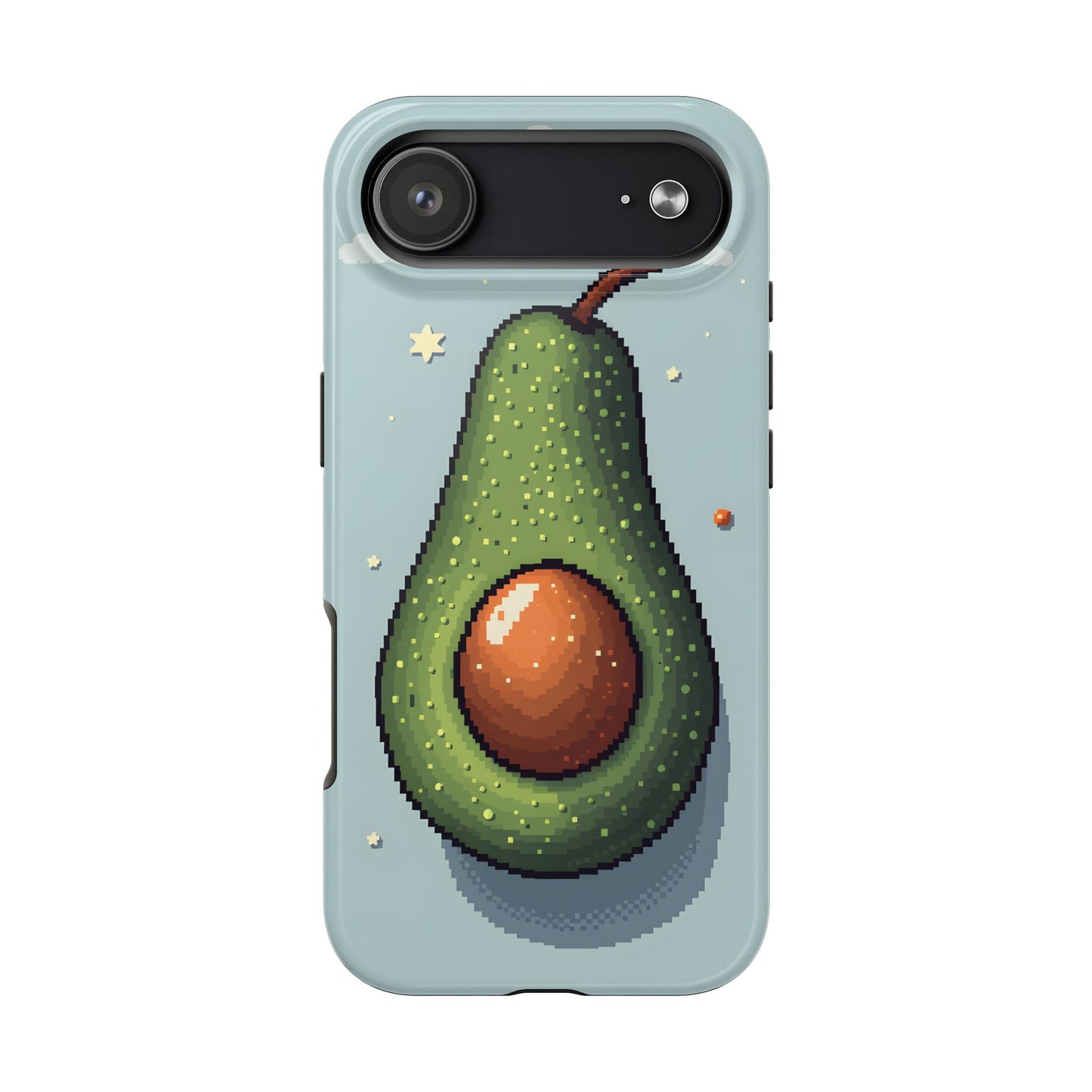 Pixel Avocado Tough Phone Case - Perfect for Foodies & Nature Lovers - for iPhone