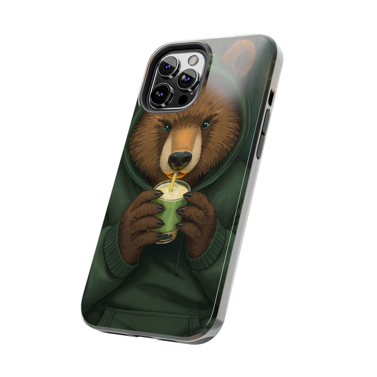 Cute Bear Phone Case – Tough and Stylish Protection for Animal Lovers