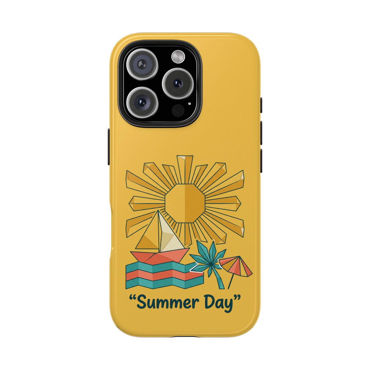 Summer Day Origami iPhone Case — Tough Protective Cover