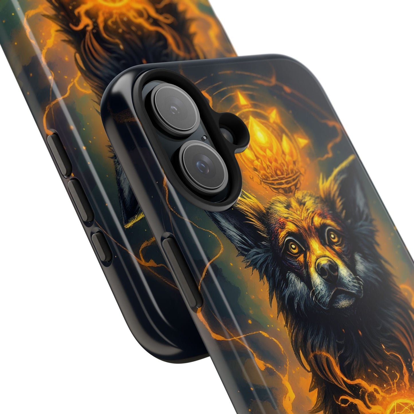 Mystical Dog of Light - Tough Phone Case - Durable Protection with Inspired Artwork - for iPhone