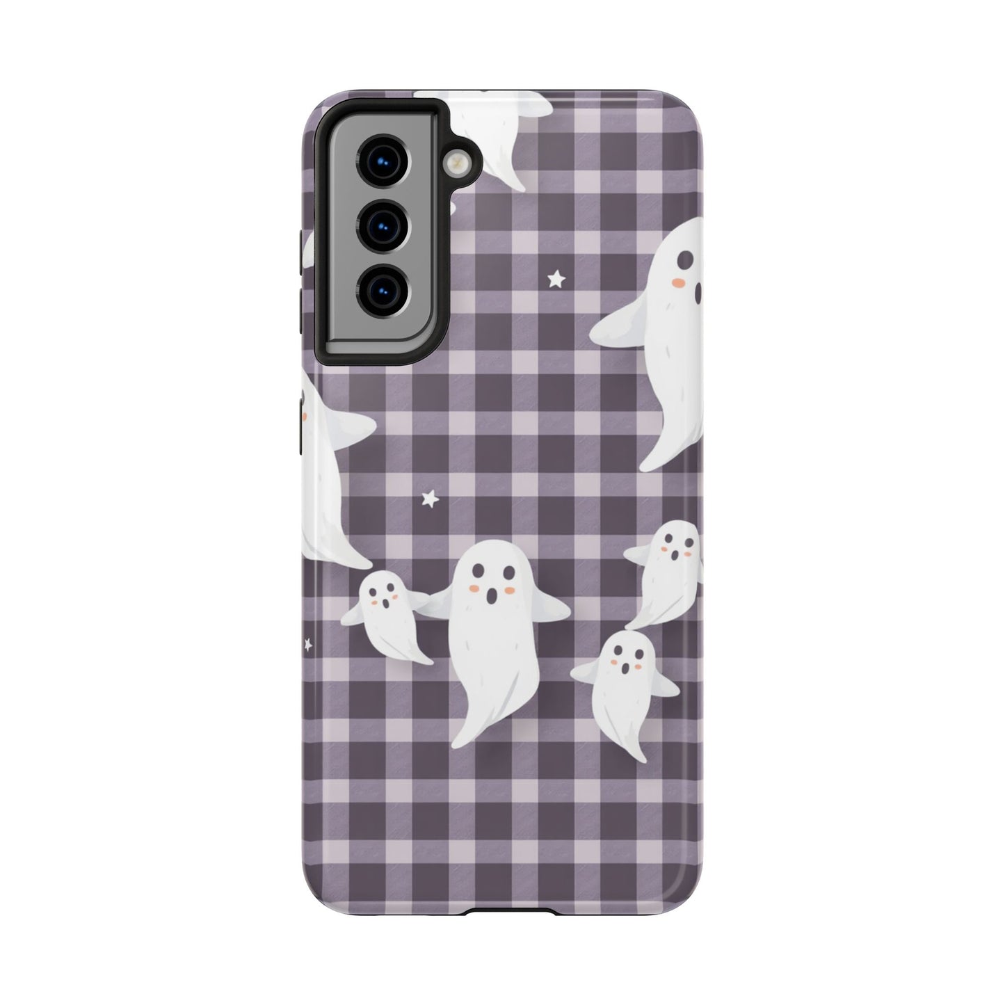 Cute Ghosts Tough Phone Case - Whimsical Halloween Design for Spooky Vibes